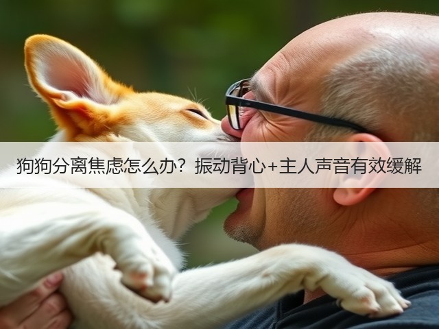 狗狗分离焦虑怎么办?振动背心+主人声音有效缓解(图2) 狗狗分离焦虑怎么办?振动背心+主人声音有效缓解(图2)