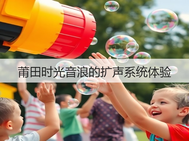 莆田时光音浪的扩声系统体验(图2)