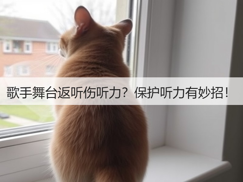 歌手舞台返听伤听力？保护听力有妙招！