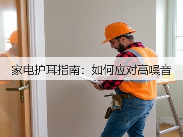 家电护耳指南:如何应对高噪音(图1) 家电护耳指南:如何应对高噪音(图1)