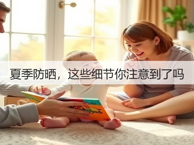 夏季防晒，这些细节你注意到了吗