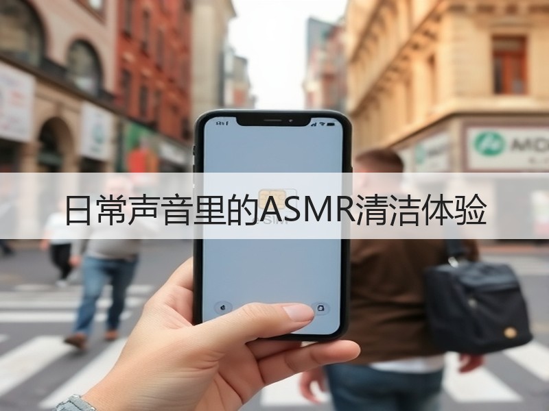 日常声音里的ASMR清洁体验