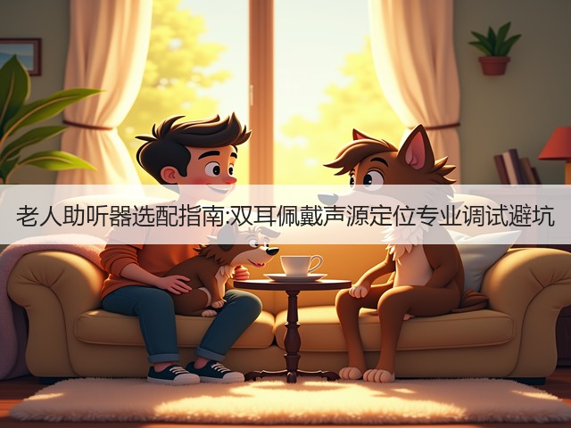 老人助听器选配指南:双耳佩戴声源定位专业调试避坑(图3) 老人助听器选配指南:双耳佩戴声源定位专业调试避坑(图3)