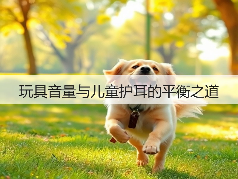 玩具音量与儿童护耳的平衡之道