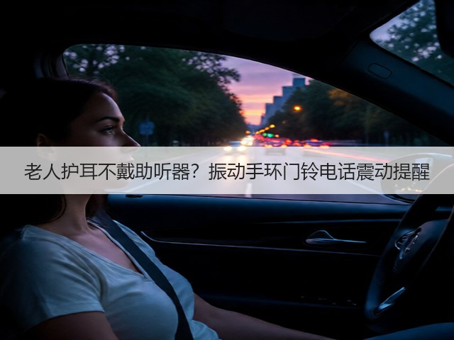 老人护耳不戴助听器?振动手环门铃电话震动提醒(图2) 老人护耳不戴助听器?振动手环门铃电话震动提醒(图2)