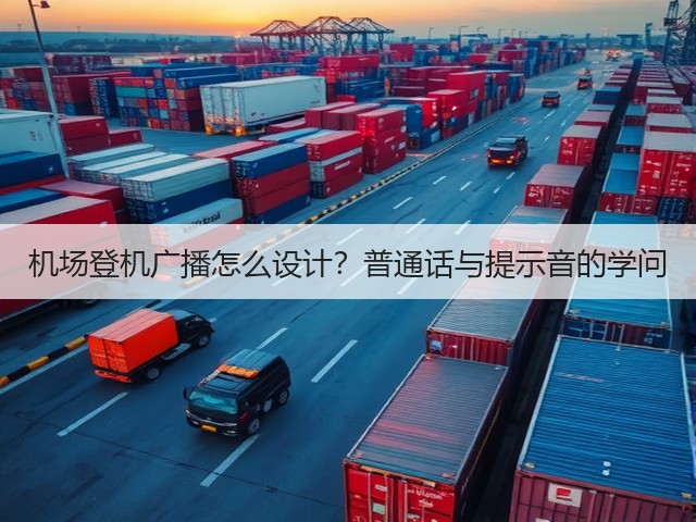 机场登机广播怎么设计?普通话与提示音的学问(图2) 机场登机广播怎么设计?普通话与提示音的学问(图2)