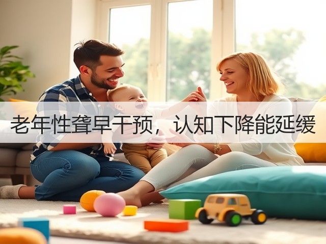 老年性聋早干预,认知下降能延缓(图2) 老年性聋早干预,认知下降能延缓(图2)