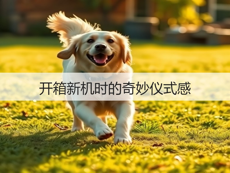 开箱新机时的奇妙仪式感
