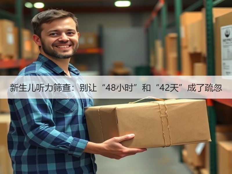 新生儿听力筛查：别让“48小时”和“42天”成了疏忽