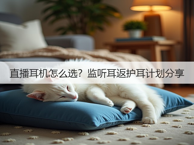 直播耳机怎么选?监听耳返护耳计划分享(图2) 直播耳机怎么选?监听耳返护耳计划分享(图2)