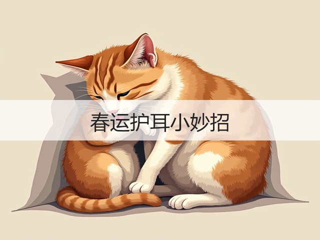 春运护耳小妙招(图3) 春运护耳小妙招(图3)