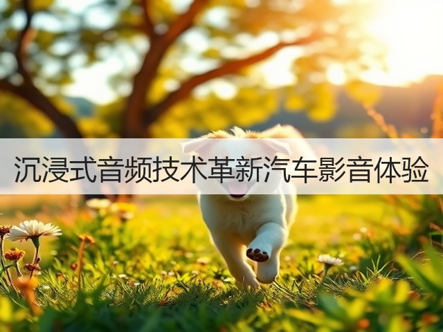 沉浸式音频技术革新汽车影音体验(图1)