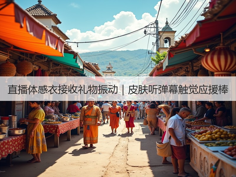 直播体感衣接收礼物振动｜皮肤听弹幕触觉应援棒
