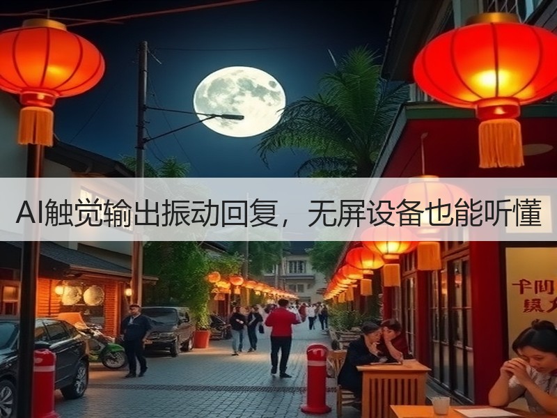 AI触觉输出振动回复，无屏设备也能听懂