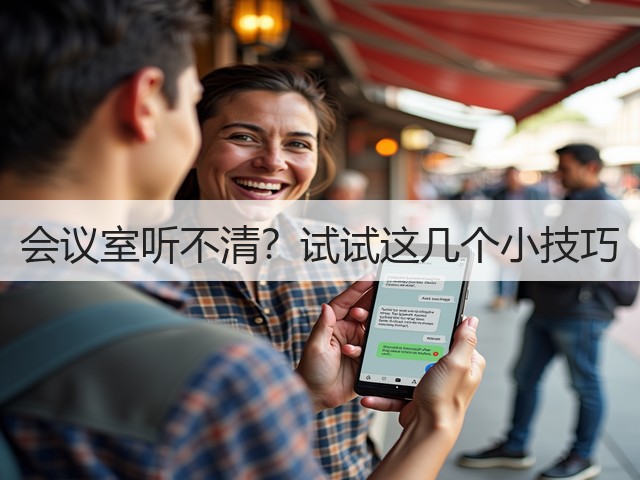 会议室听不清?试试这几个小技巧(图1) 会议室听不清?试试这几个小技巧(图1)