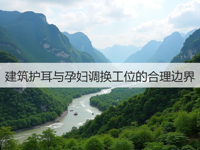 建筑护耳与孕妇调换工位的合理边界(图2) 建筑护耳与孕妇调换工位的合理边界(图2)
