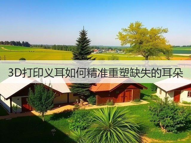 3D打印义耳如何精准重塑缺失的耳朵(图2) 3D打印义耳如何精准重塑缺失的耳朵(图2)