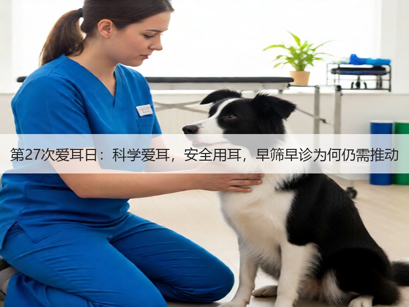 第27次爱耳日：科学爱耳，安全用耳，早筛早诊为何仍需推动