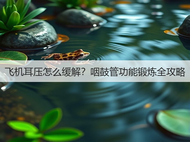 飞机耳压怎么缓解?咽鼓管功能锻炼全攻略(图1) 飞机耳压怎么缓解?咽鼓管功能锻炼全攻略(图1)