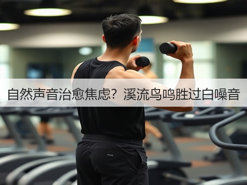 自然声音治愈焦虑？溪流鸟鸣胜过白噪音
