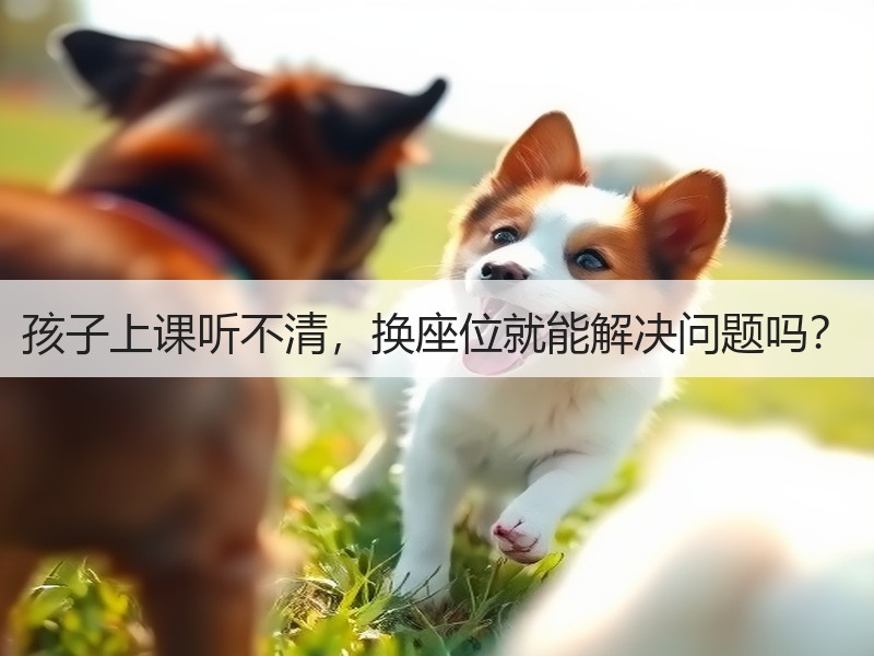 孩子上课听不清，换座位就能解决问题吗？