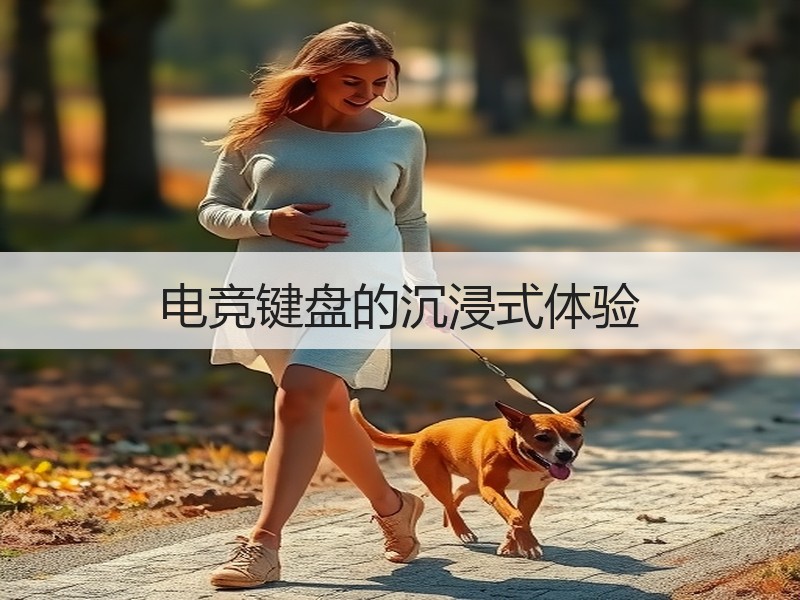 电竞键盘的沉浸式体验