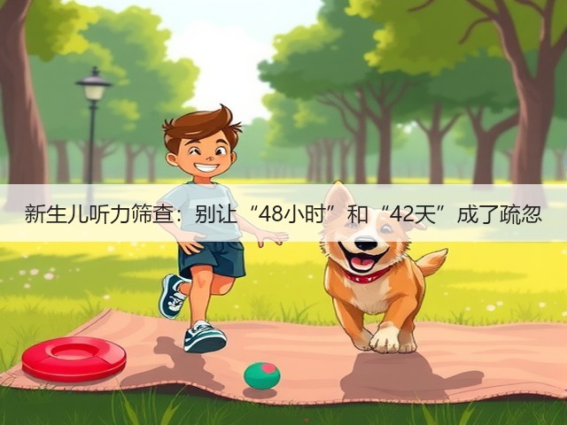新生儿听力筛查:别让“48小时”和“42天”成了疏忽(图2) 新生儿听力筛查:别让“48小时”和“42天”成了疏忽(图2)