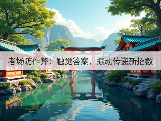 考场防作弊:触觉答案,振动传递新招数(图1) 考场防作弊:触觉答案,振动传递新招数(图1)