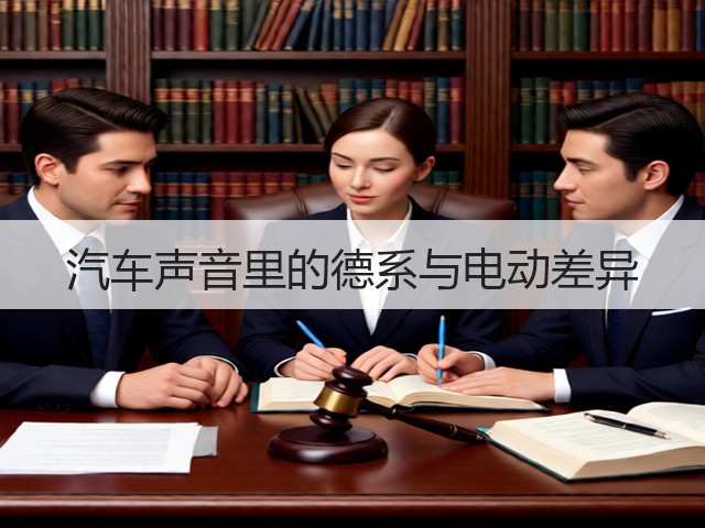 汽车声音里的德系与电动差异(图2)