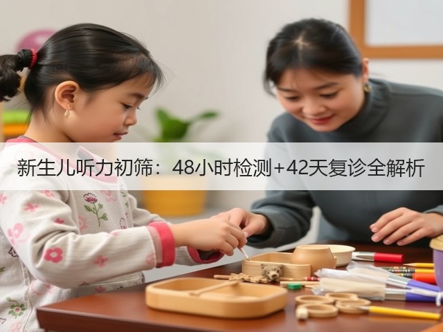 新生儿听力初筛:48小时检测+42天复诊全解析(图3) 新生儿听力初筛:48小时检测+42天复诊全解析(图3)