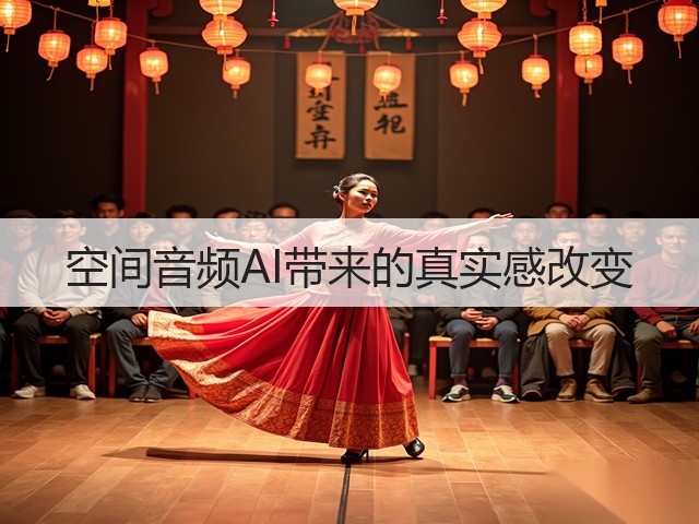 空间音频AI带来的真实感改变(图1) 空间音频AI带来的真实感改变(图1)
