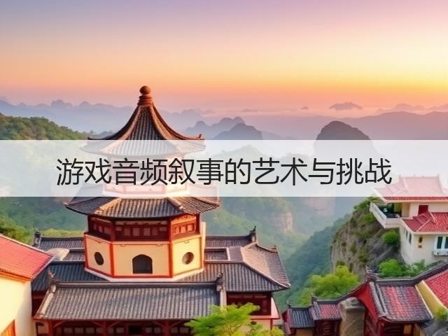 游戏音频叙事的艺术与挑战(图2) 游戏音频叙事的艺术与挑战(图2)