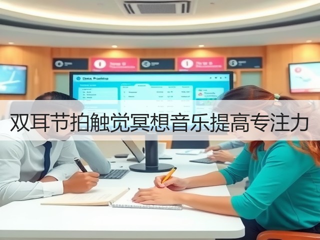双耳节拍触觉冥想音乐提高专注力(图3) 双耳节拍触觉冥想音乐提高专注力(图3)