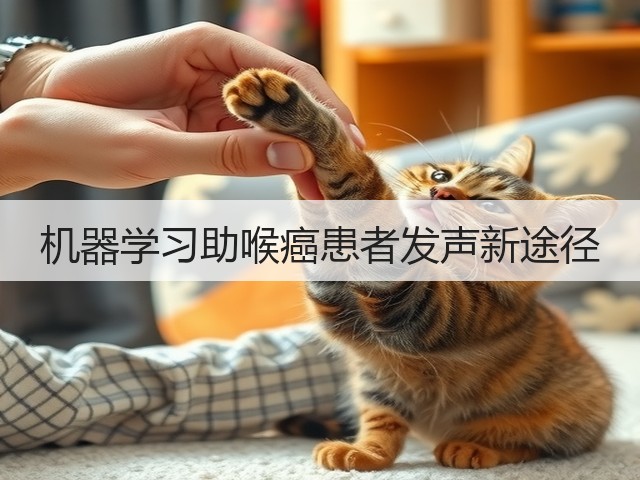 机器学习助喉癌患者发声新途径(图3) 机器学习助喉癌患者发声新途径(图3)