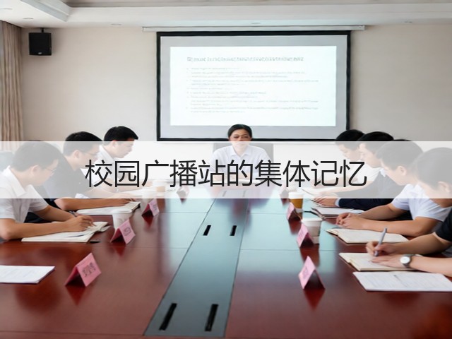 校园广播站的集体记忆(图3) 校园广播站的集体记忆(图3)