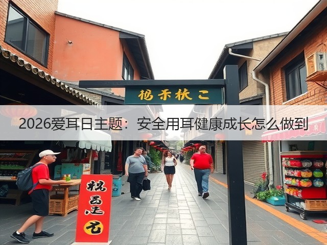 2026爱耳日主题:安全用耳健康成长怎么做到(图1) 2026爱耳日主题:安全用耳健康成长怎么做到(图1)