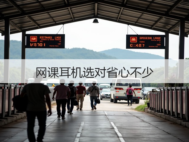 网课耳机选对省心不少(图2) 网课耳机选对省心不少(图2)