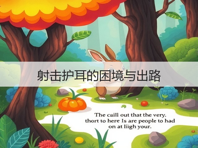 射击护耳的困境与出路(图3)
