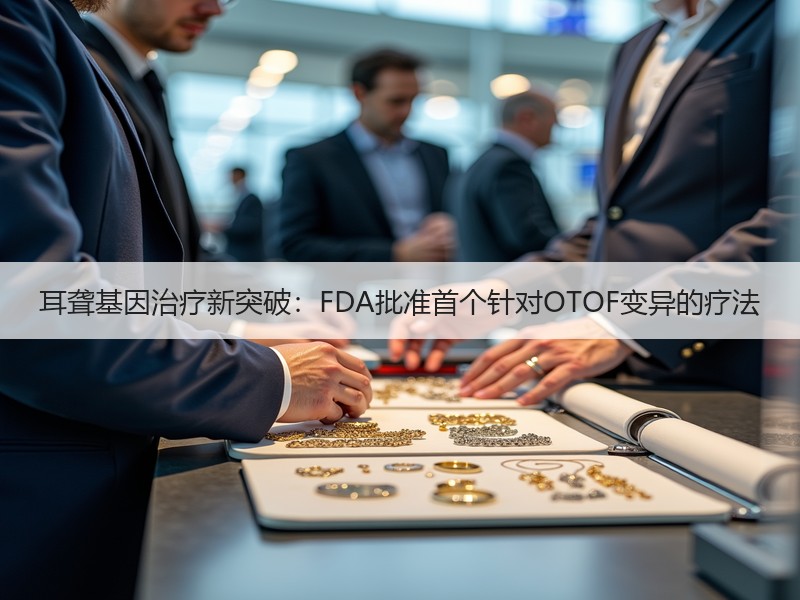 耳聋基因治疗新突破：FDA批准首个针对OTOF变异的疗法