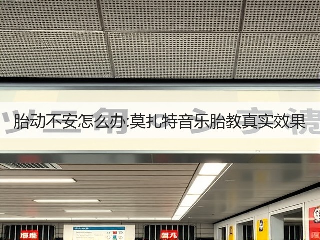 胎动不安怎么办:莫扎特音乐胎教真实效果(图1) 胎动不安怎么办:莫扎特音乐胎教真实效果(图1)