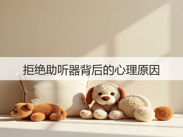 拒绝助听器背后的心理原因(图1)