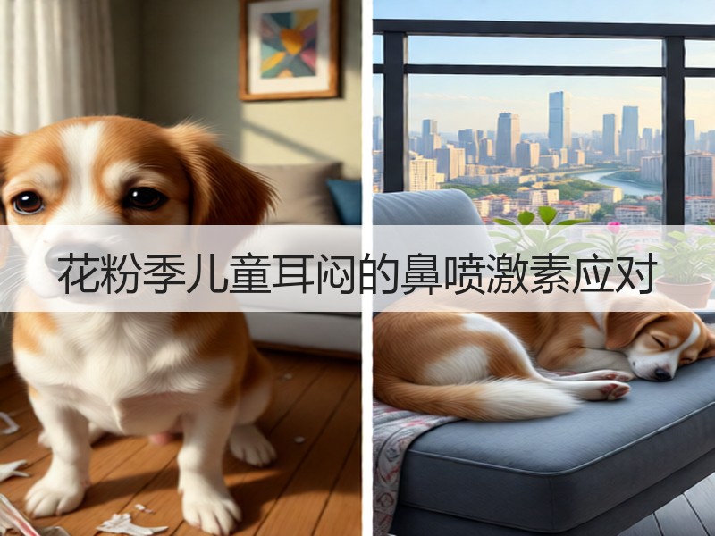 花粉季儿童耳闷的鼻喷激素应对