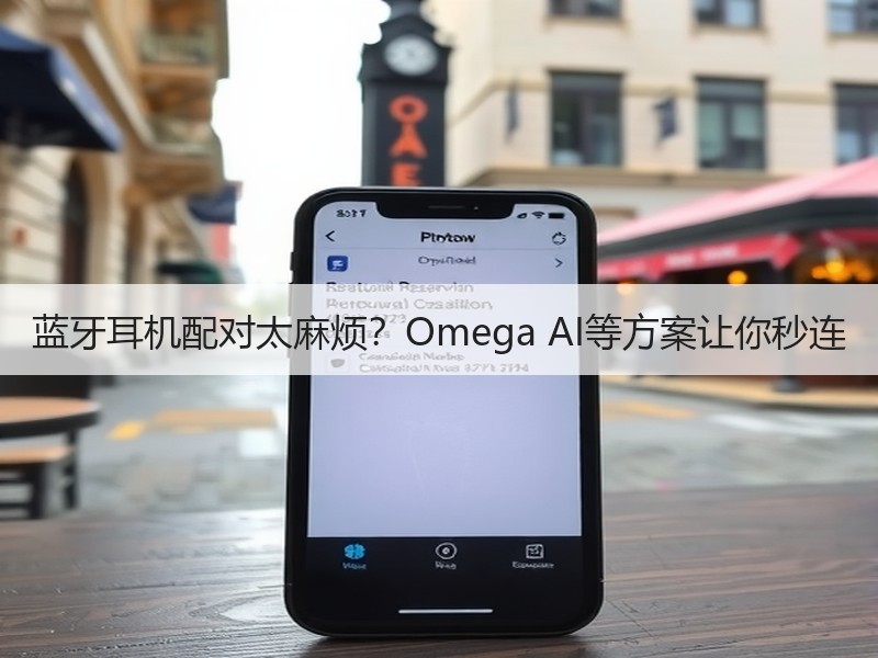 蓝牙耳机配对太麻烦？Omega AI等方案让你秒连