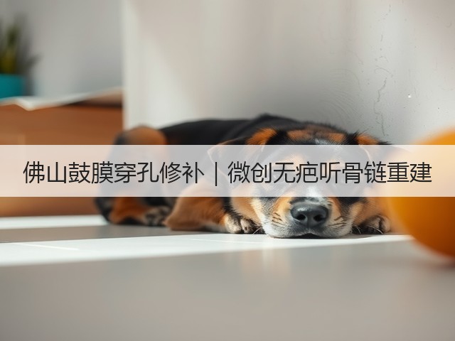 佛山鼓膜穿孔修补|微创无疤听骨链重建(图1) 佛山鼓膜穿孔修补|微创无疤听骨链重建(图1)