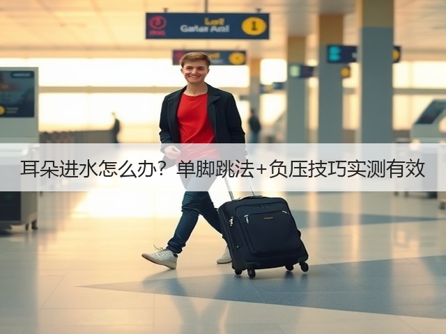 耳朵进水怎么办?单脚跳法+负压技巧实测有效(图2) 耳朵进水怎么办?单脚跳法+负压技巧实测有效(图2)