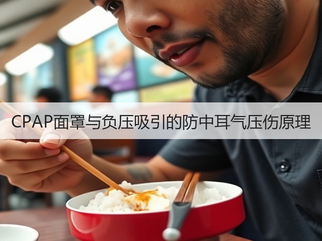 CPAP面罩与负压吸引的防中耳气压伤原理(图2) CPAP面罩与负压吸引的防中耳气压伤原理(图2)