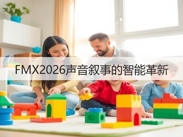 FMX2026声音叙事的智能革新(图2) FMX2026声音叙事的智能革新(图2)