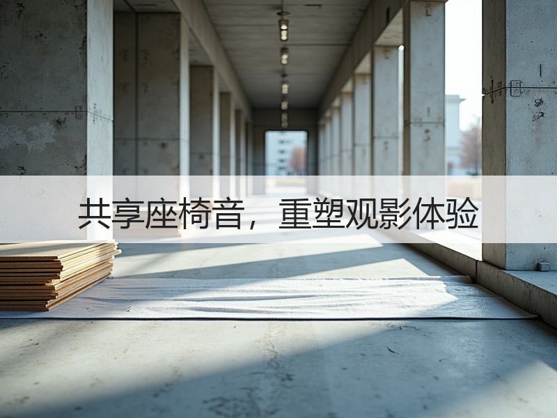 共享座椅音，重塑观影体验