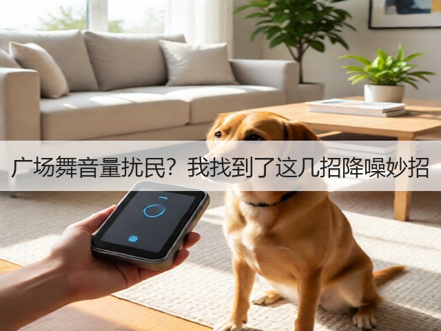 广场舞音量扰民?我找到了这几招降噪妙招(图2) 广场舞音量扰民?我找到了这几招降噪妙招(图2)