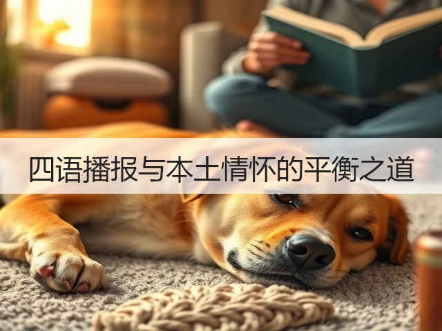 四语播报与本土情怀的平衡之道(图1) 四语播报与本土情怀的平衡之道(图1)